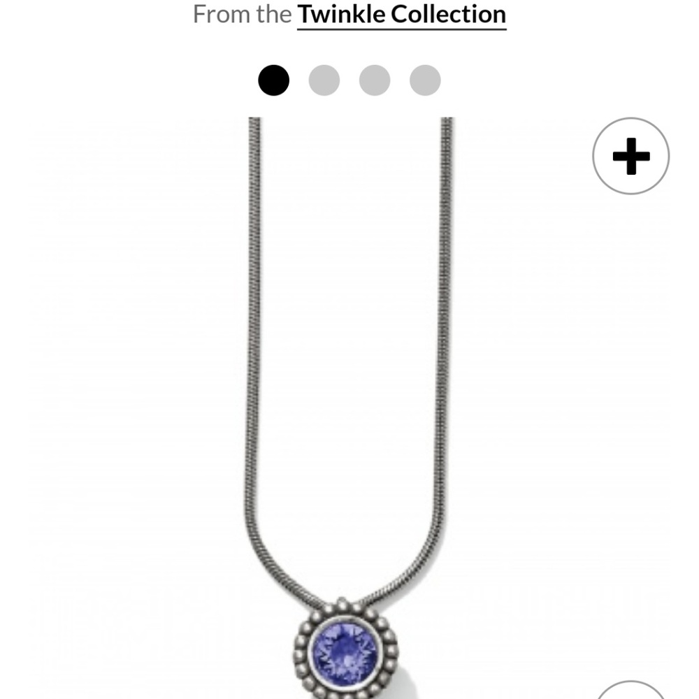 Swarovski crystal Brighton twinkle necklace